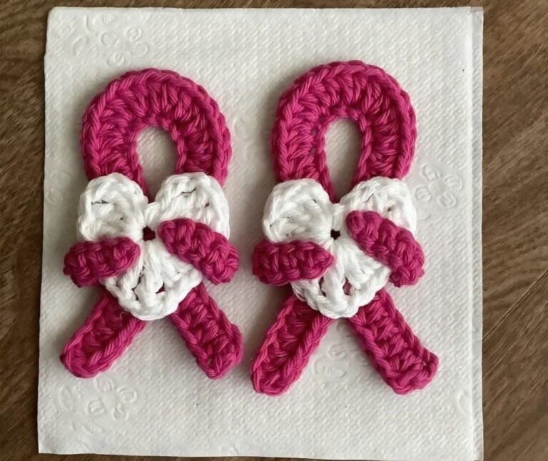 DIY Crochet Ribbon Pattern for Breast Cancer Awareness – Yarn and Fabric